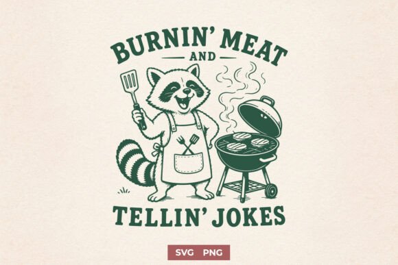 Burnin Meat and Tellin Jokes Funny SVG: A Designer’s Real-World Embroidery Review