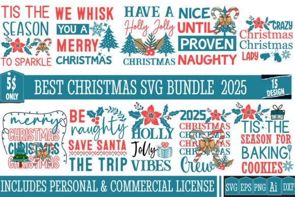 Christmas SVG Mega Bundle Review for Real Embroidery Projects