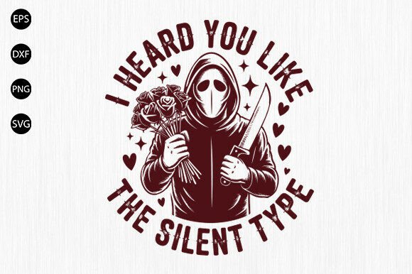Funny Horror Valentine Svg, Love Day Svg
