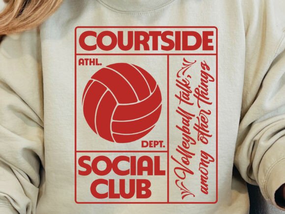 h1Courtside Social Club Svg: A Humorous Touch for Sports-Inspired Embroidery/h1