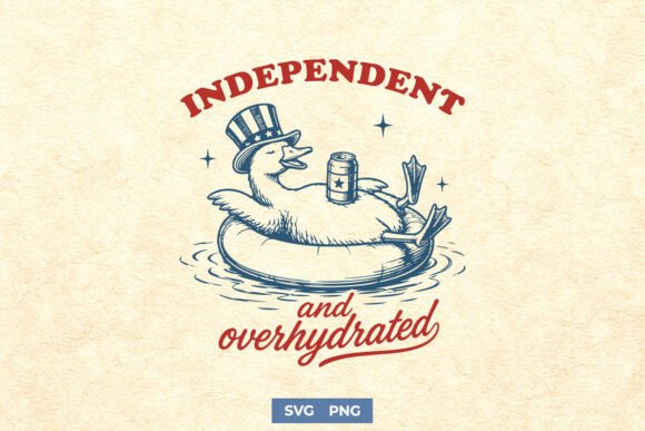 Independent and Overhydrated Funny SVG Review