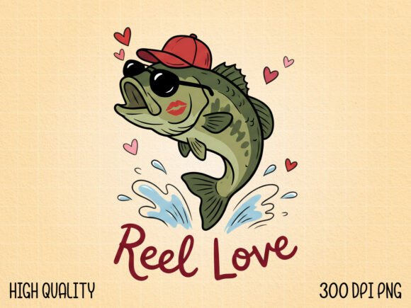 Reel Love Funny Fishing Valentine SVG PN Review
