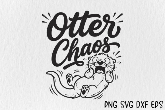 Reviewing Otter Chaos SVG: A Playful Design for Real Embroidery Projects