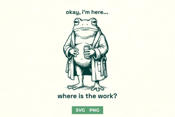 Sarcastic Frog in Bathrobe: A Designer’s Take