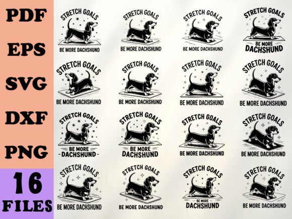 Stretch Goals Dachshund Funny SVG: A Designer’s Real-World Review